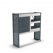 Top Tray Module  - 1050h x 1010w - 3 Drawer/ 2 Shelf Unit - (Optional Depths)